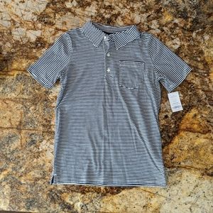 Carters Navy Stripe Polo Shirt Size 10 NWT